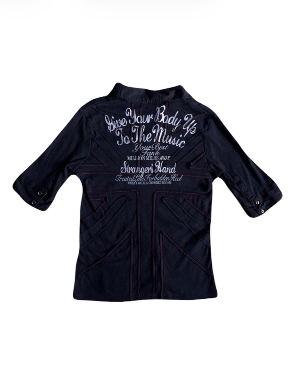 2000s Vkei Semantic Design Poem Union Jack Polo Japanese Archive